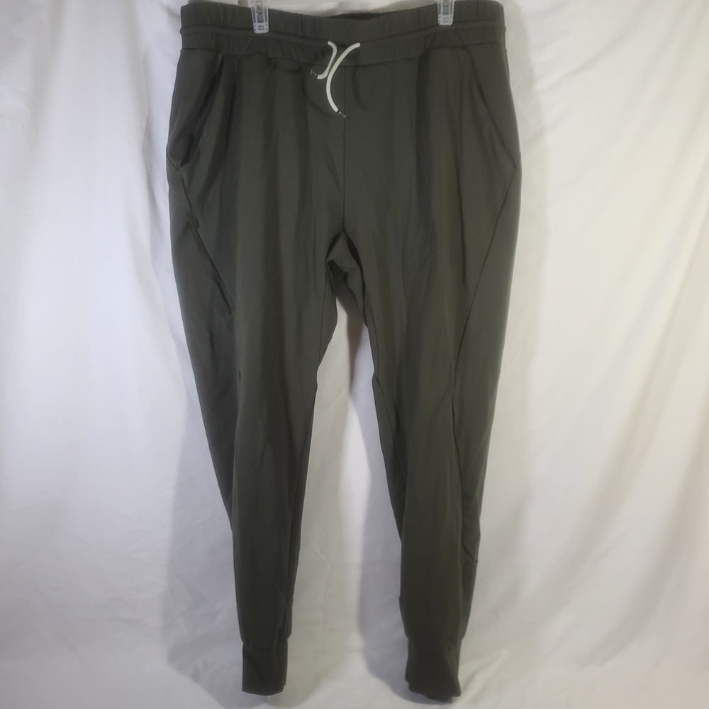 BYLT Men's Active Jogger Pants Olive Green Size XXL